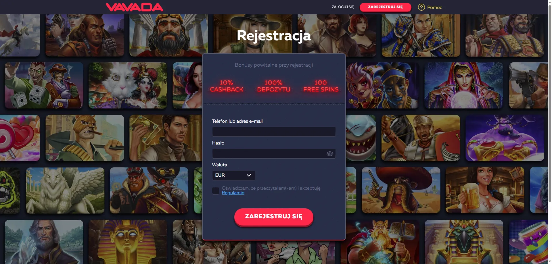 Rejestracja w Vavada Casino &ndash; szybki proces zakładania konta