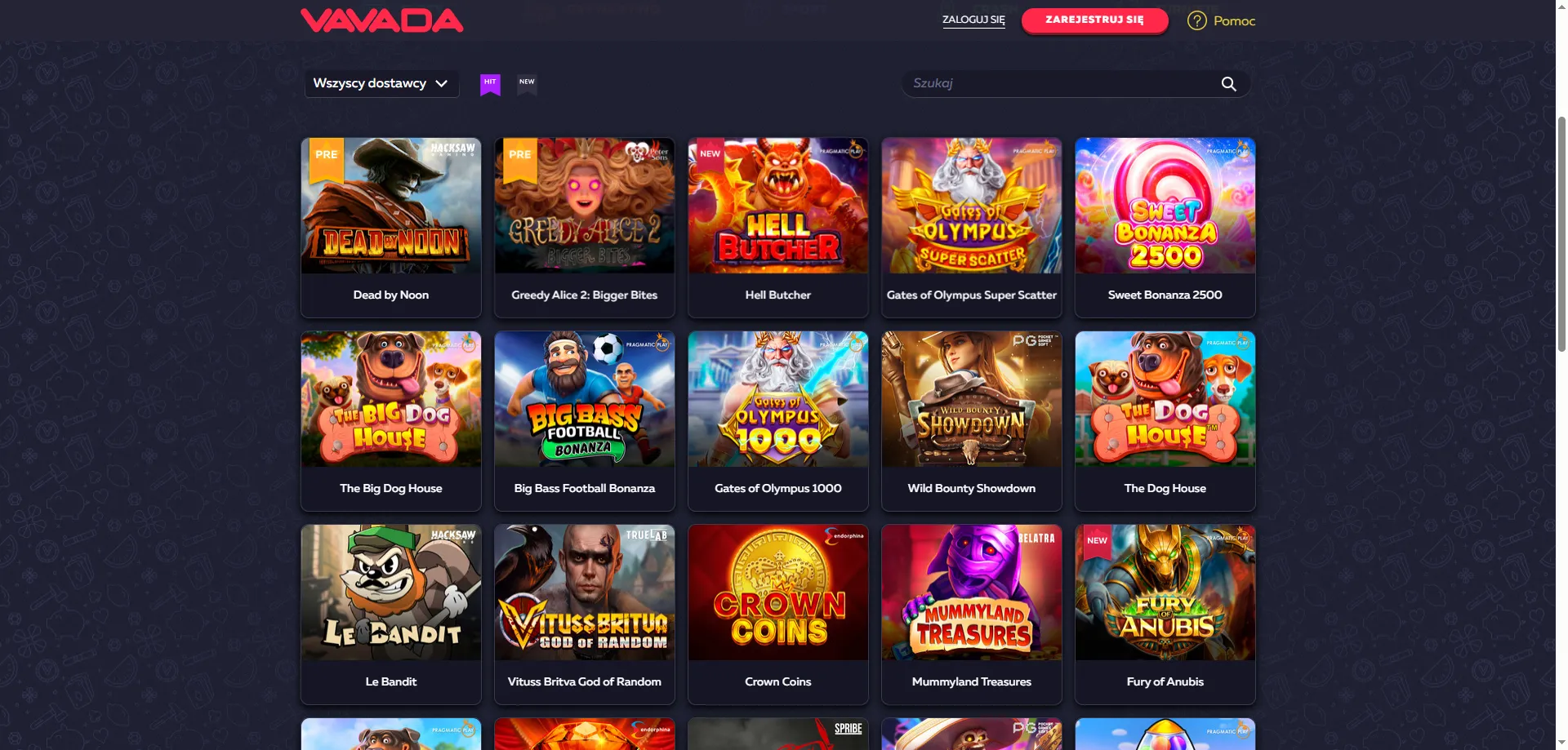 Vavada Casino najlepsze sloty &ndash; ponad 5000 gier online