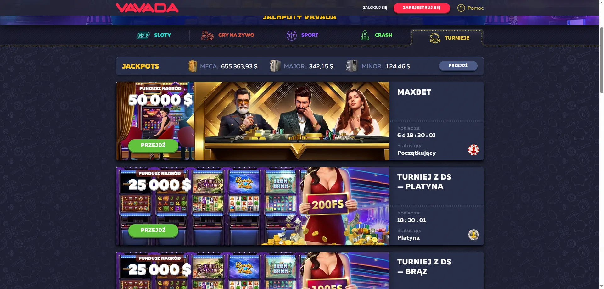 Vavada Casino bonus powitalny &ndash; 100 darmowych spin&oacute;w bez depozytu